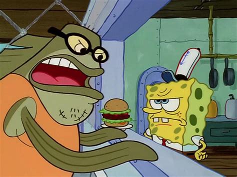 no pickles guy spongebob